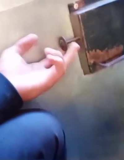 Not letting him close it