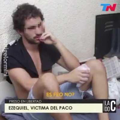 Ezequiel, víctima del paco