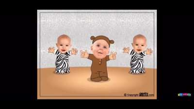 Baby sing about pee