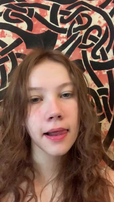 Come and play with a young horny redhead
