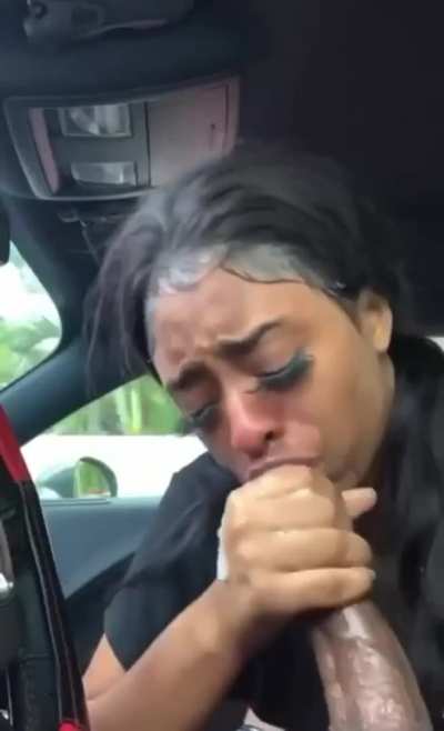 Girl gets a surprise cumshot