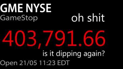 Every so often I'll open this to help get myaelf ready, mdantaly, for the ups and downs of MOASS and remind myself to HODL 💎🤚. I think as we get closer we all need a reminder of what a roller-coaster of emotions it could be! Credit to /u/NICOOO_ for the O