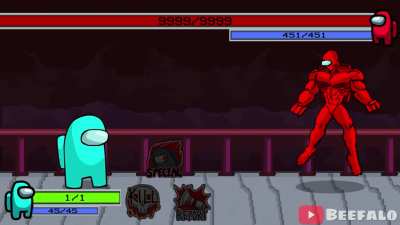 Among Us but it's a RPG - Animation