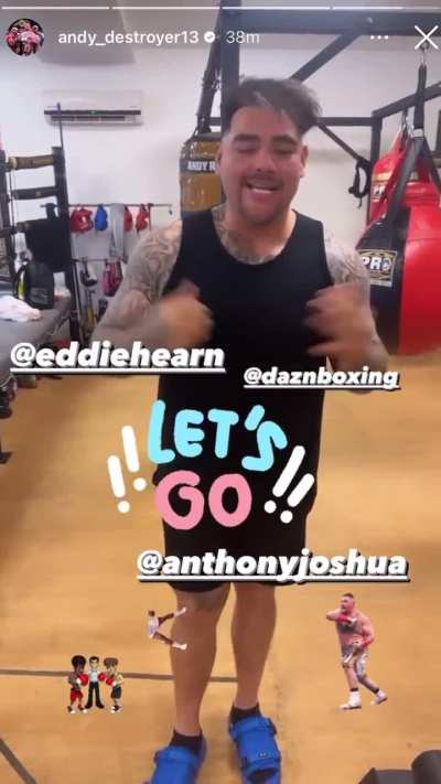 Andy Ruiz has now issued a direct call-out video on Instagram to Anthony Joshua and Eddie Hearn, offering to jump in and make the trilogy fight next Saturday