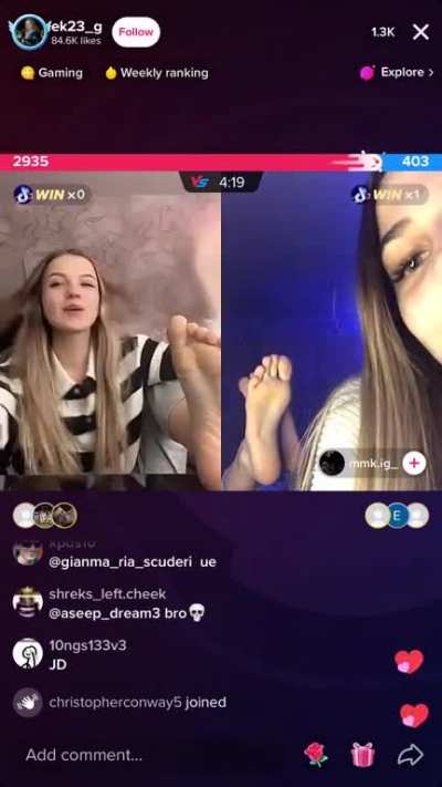 Cute feet