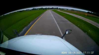 Missed an exit? Just go back up the on ramp.