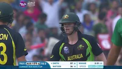 This was the wierdest shot ever played in WT20