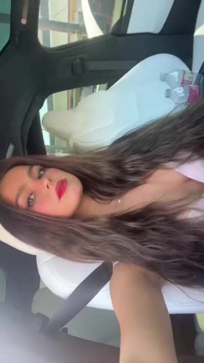 Pretty in the car 2