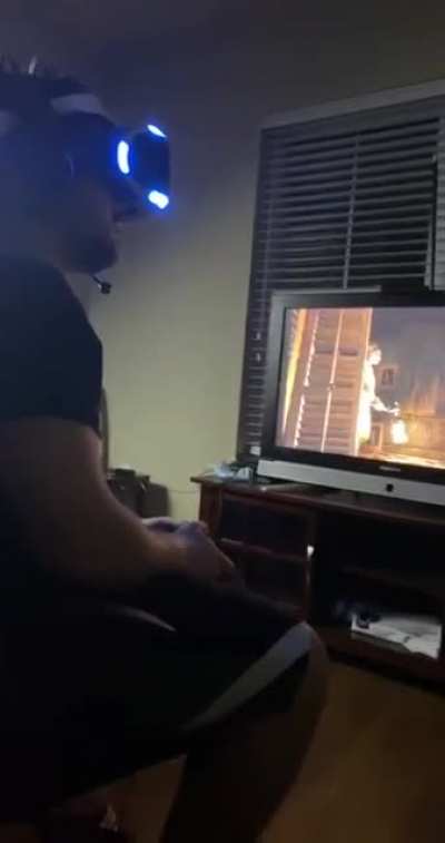 VR gave him nightmares