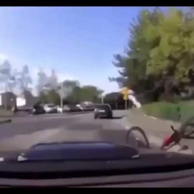 Idiots on bikes