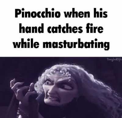 Burned his wood