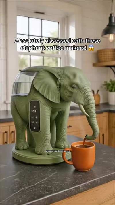 Elephant coffee makers