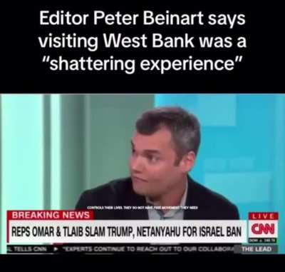 Editor Peter Beinart, an American Jew, says visiting the Occupied West Bank was a “shattering experience” - CNN