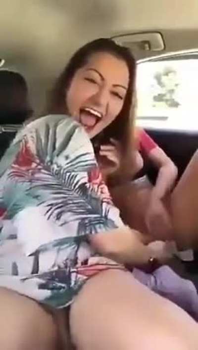 2 girls playing