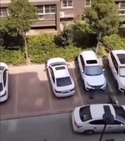 I so wish the valet was off-duty that day