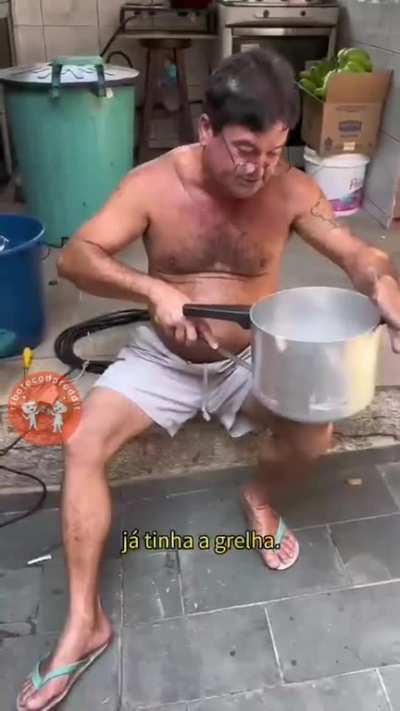 O homem & a Makita