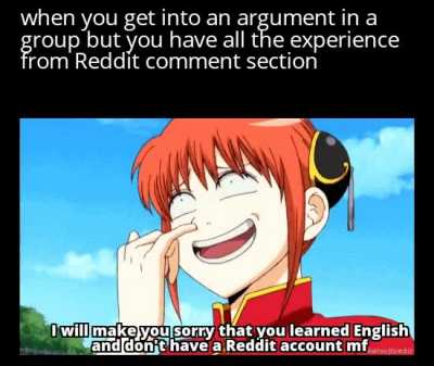 I only read them, it's fun.