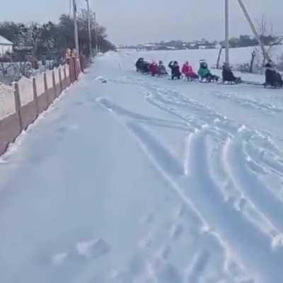 Just a regular winter day in Eastern Europe 😋