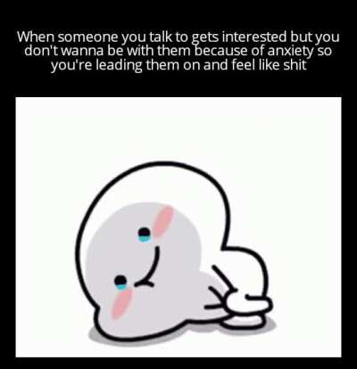 *feels terrible*