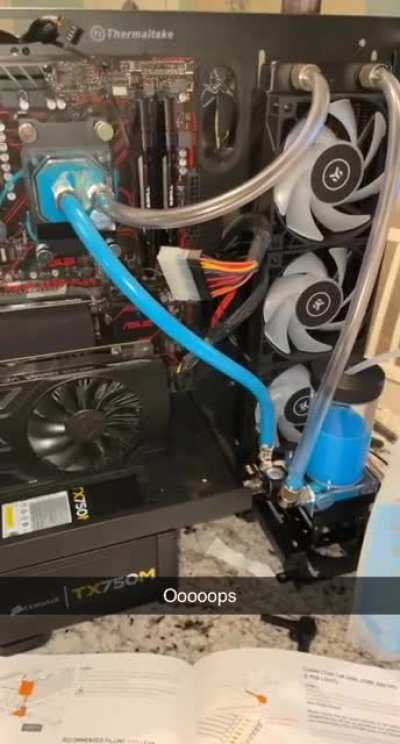 That satisfying feel of turning your loop on for the first time.
