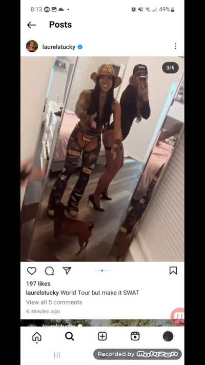 Laurel twerking