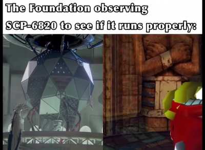 Spoiler alert: it doesn’t. SCP-6820