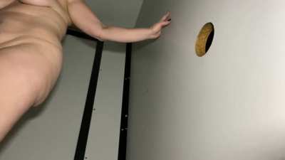 When You Suck Him Through The Gloryhole But Then You Invite Him Over To Fuck You...