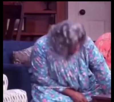 Tyler Perry breaking character laughing so hard