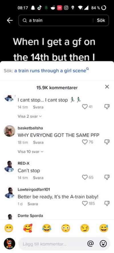 Can't stop the A Train