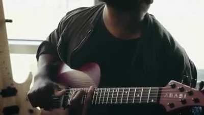 Tosin Abasi showing off his 