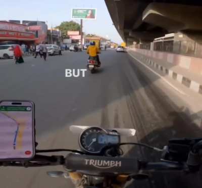 American take on Delhi's traffic