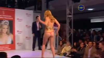 Miss Universe Embareassed