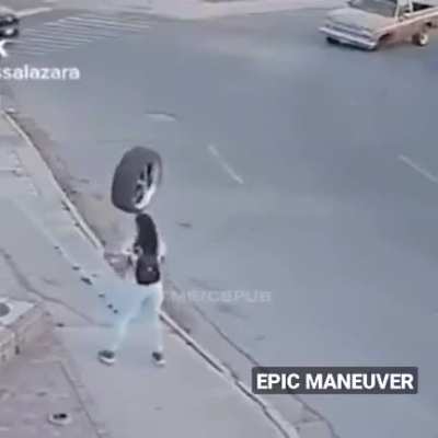 Tire Dodge Epic Maneuver