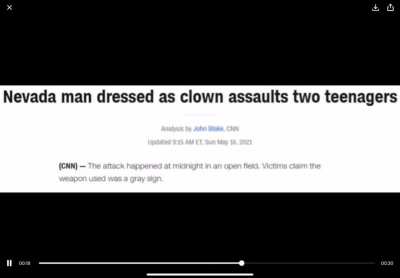 omg clown is real!!!!!!!