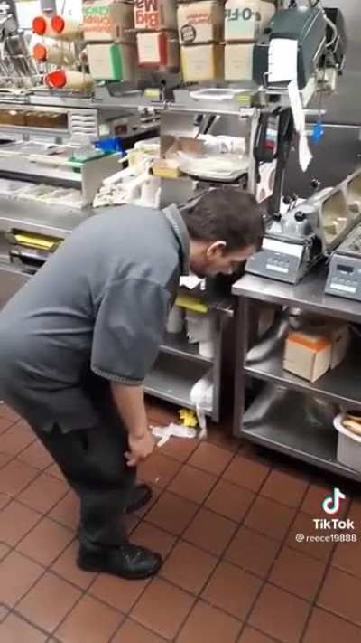 Mid shift at McDonald's💀💀