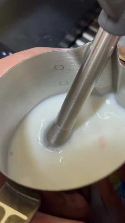 Some cereal latte