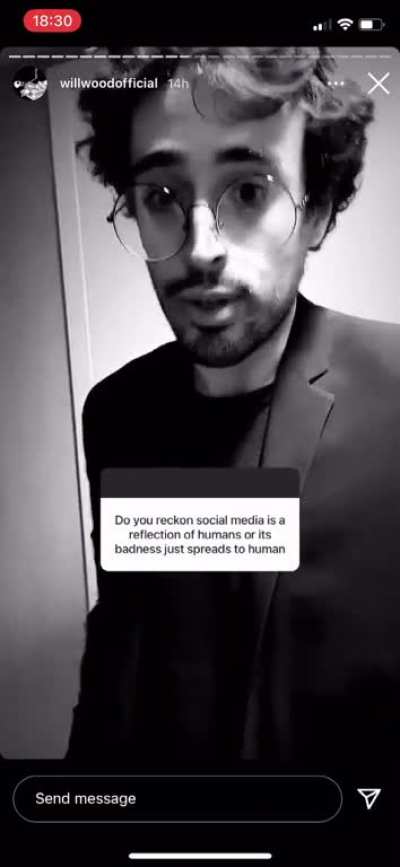 Just for archive purposes, all WW stories on instagram (the ones were he answered questions)