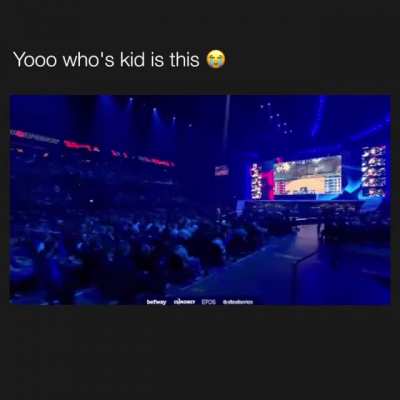 He definitely plays cod