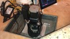Safe Autodialler cracking a floor safe.