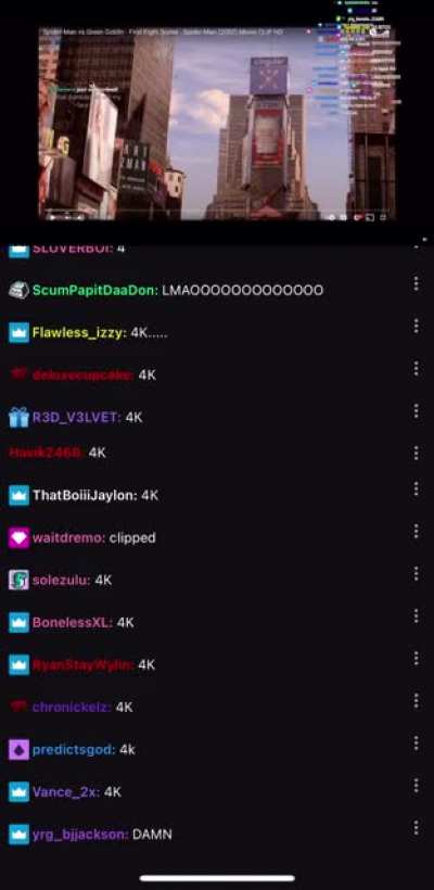 Most 4k Experience I've ever witnessed