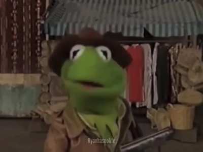 Kermit chooses violence
