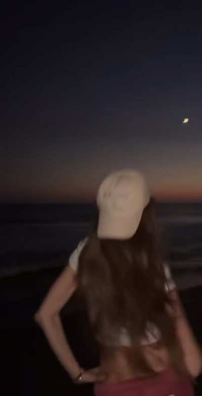 Beach dancing