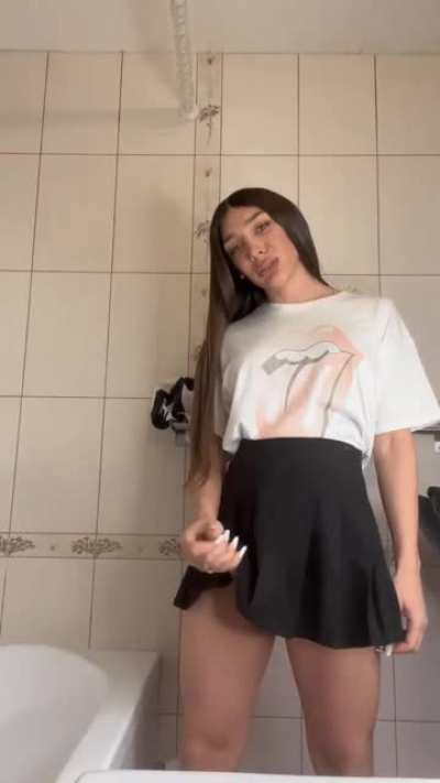 Would you get on your knees for me?