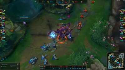 Huge Stacked Cho'Gath vs. Huge Stacked Sylas