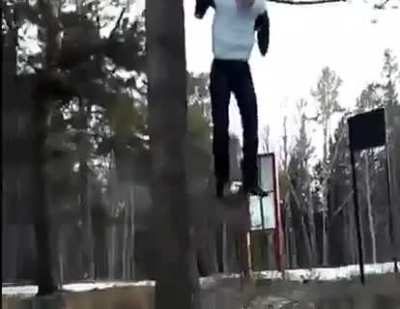 Insane tricks on the tree