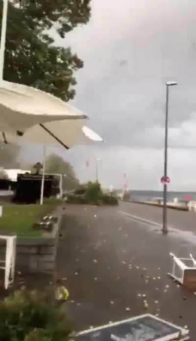 Tornado in Kiel, 29.09.21, Nahaufnahme