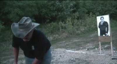 He shot his knee trying to be a badass from the west