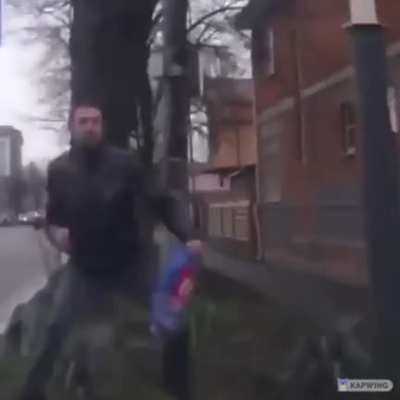 So there is lucky, there is unlucky, and then there is this guy...