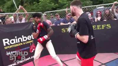 He Didn’t Even Break A Sweat Bro Dressed Up Like Kento Nanami.. TKO’d His Opponent With A Combo!