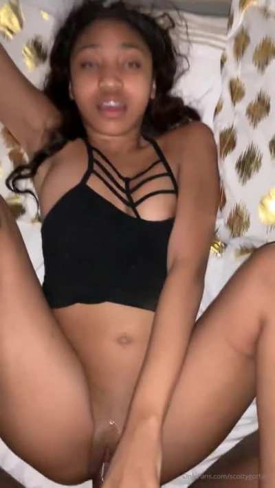 Once her eyes roll back boys you hacked her code and she belongs to you